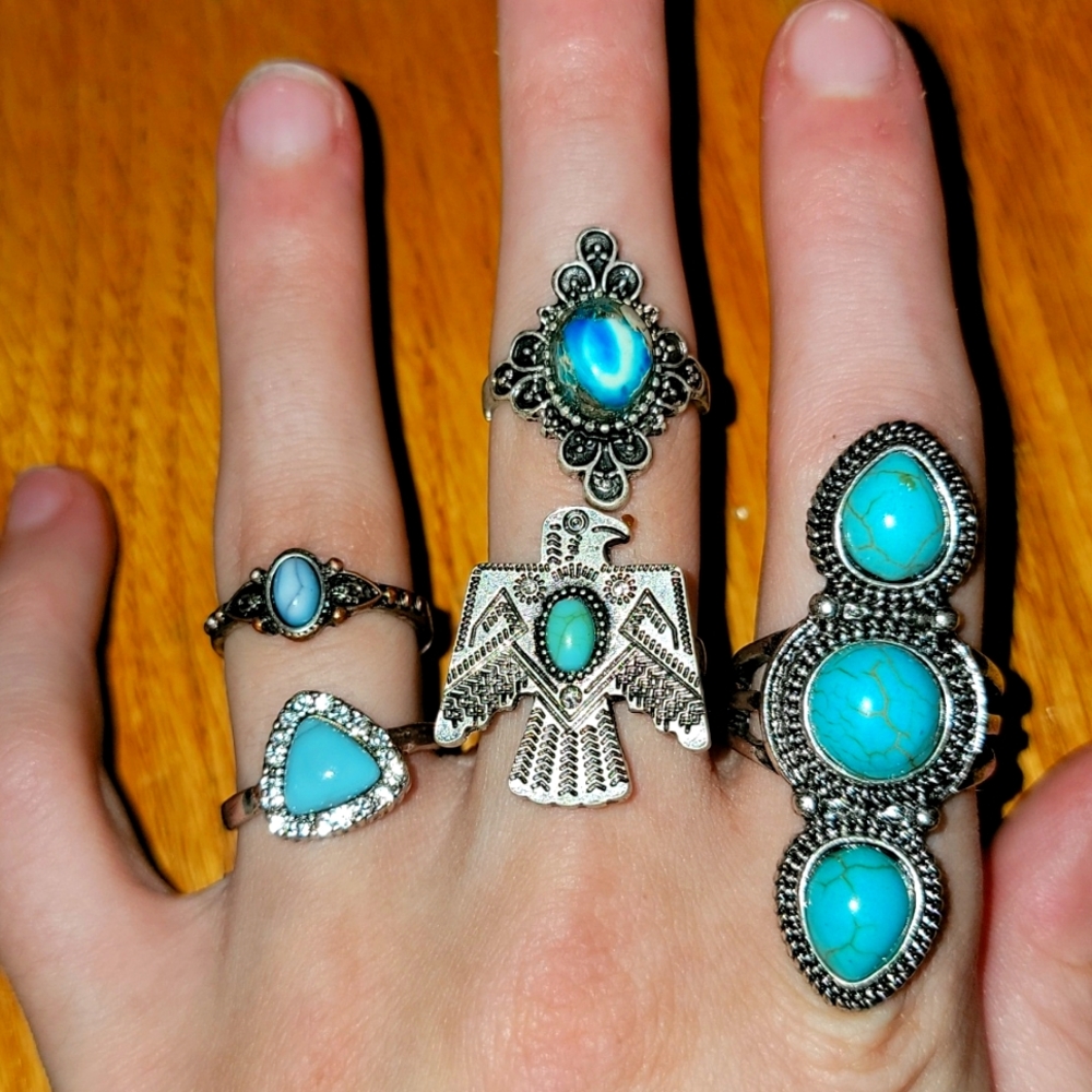 Turqoise rings